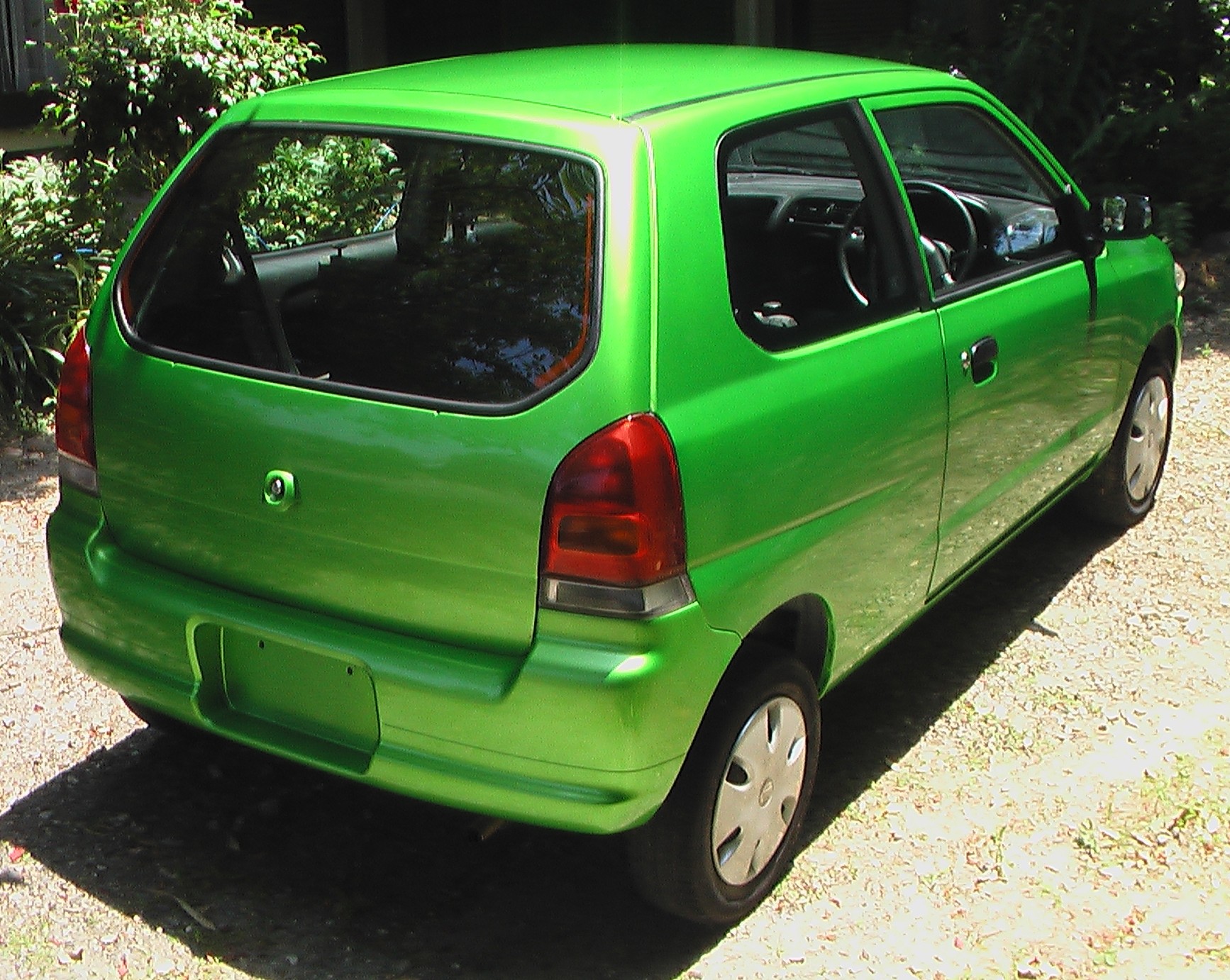 SUZUKI ALTO Vs HA23V rear left view
